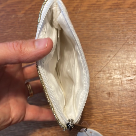 NWT Gold beaded change purse “Queen” - Picture 4 of 4